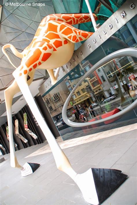 Melbourne Snaps: MELMAN THE HYPOCHONDRIAC GIRAFFE | Public art ...