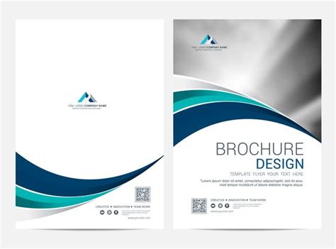 Brochure Layout template, cover design background 555120 Vector Art at Vecteezy