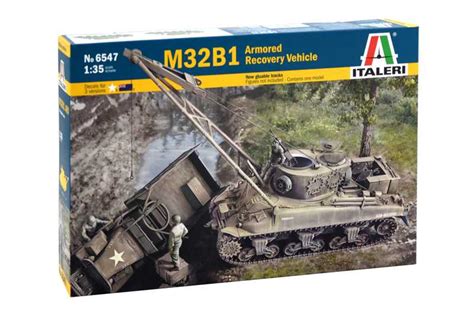 Italeri 6547 - M32B1 ARMORED RECOVERY VEHICLE (1:35) | Vše pro modeláře Art Scale