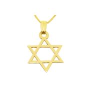 Buy 14K Gold Classic Star of David Necklace | Israel-Catalog.com