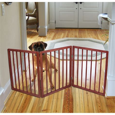 Extra Wide Pet Gate - Freestanding Dog Gate - Indoor Pet Fence | eBay