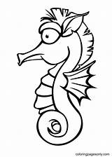 60 Seahorse Coloring Pages  ColoringPagesOnlycom sketch template
