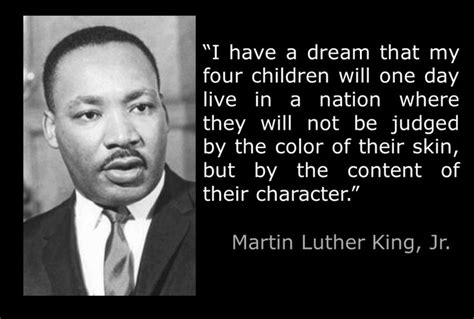 Dr. King - “content of one’s character” | Martin luther king quotes, Martin luther king jr ...