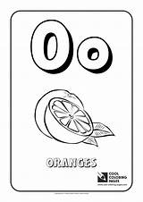 Alphabet Letter O Coloring Pages sketch template