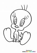 Tweety bird  Coloring Pages For Kids sketch template