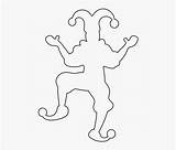 Cap And Bells Jester Pattern Hat Coloring Book  Outline HD Png sketch template