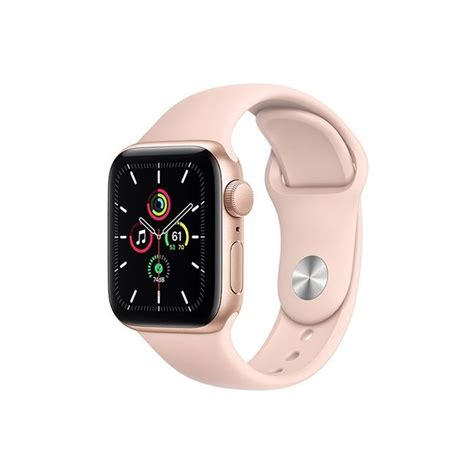 Apple Watch SE 40MM Gold Aluminum GPS - Pink Sand Sport Band | Mobile ...