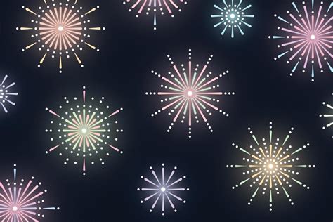 Colorful new year fireworks wallpaper 3766255 Vector Art at Vecteezy