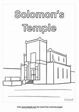 Free Solomons Temple Coloring Page  Coloring Printables Kidadl sketch template