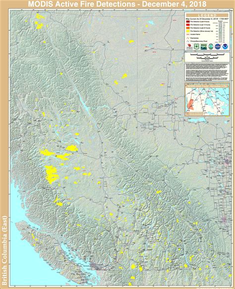 Fire Detection Maps