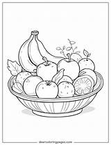 Fruits Coloring Pages  16 Free Printable Coloring sketch template