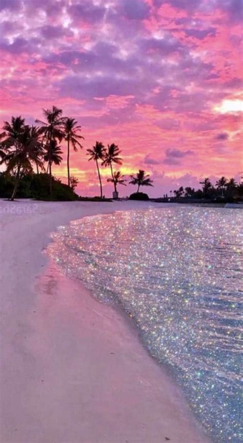 🔥 Download Saint Aesthetic Wallpaper Beach by @frankjohnson | Glitter Sunset Wallpapers, Glitter ...