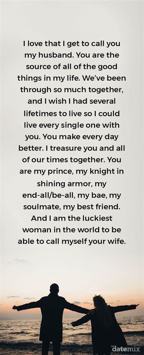 sweet letter to husband on wedding day - Hallie Urban