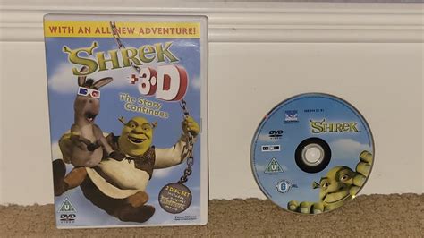 Shrek UK DVD Walkthrough 4:3 Display - YouTube