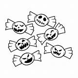 Halloween Candy Coloring Pages  15 Free PDF Printables Printablee sketch template