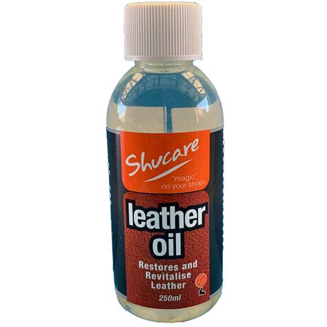 Leather Oil 250ml | Shucare Australia