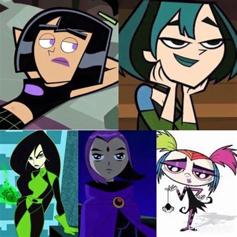 The original goth girls. | Girl cartoon characters, Female cartoon characters, Cartoon profile ...