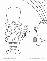 Free Saint Patricks Day Coloring Pages  The Craft At Home Family sketch template