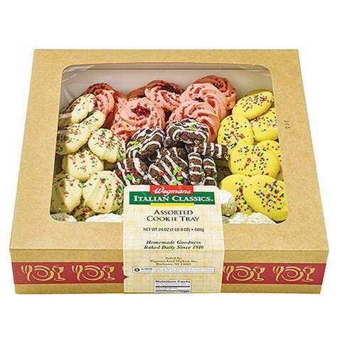 Wegmans Assorted Cookies Tray (24 oz) Delivery or Pickup Near Me ...