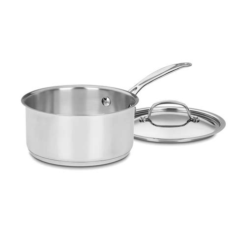 Cuisinart Chef's Classic Stainless Steel 2-Quart Saucepan - Walmart.com - Walmart.com