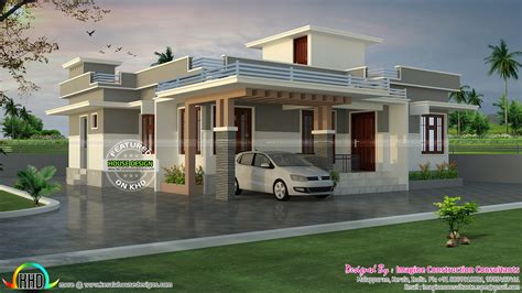 GANDUL: 1200 sq-ft Rs.18 lakhs cost estimated house plan