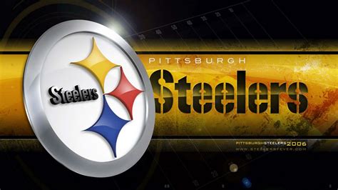 Download Official logo of the Pittsburgh Steelers Wallpaper | Wallpapers.com