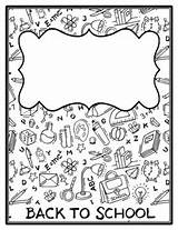 Back To School Binder Cover And Spines Coloring Pages  sketch template