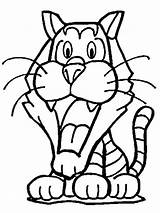 Printable Cartoon Tiger coloring Page  Download Print Or Color Online sketch template