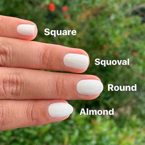 Squoval Nail Shape And How To File Them | Glamour UK