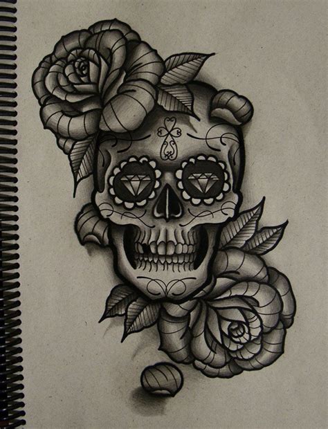 20 Amazing Tattoo sketches that will blow your mind | Sugar skull ...