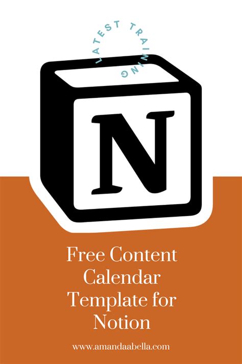 Free Content Calendar Notion Template Walkthrough for Coaches - Amanda Abella | Make Money Your ...