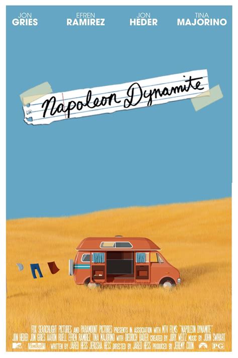 Napoleon Dynamite cinematic poster // edited by me artwork by Pierre Bouttier | Napoleon ...
