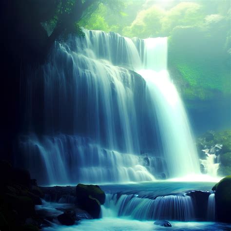 Waterfall Nature Wallpaper Royalty-Free Photo Image Picture Graphics