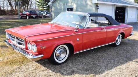 Big Red Sled: 1963 Chrysler 300 Convertible | Barn Finds