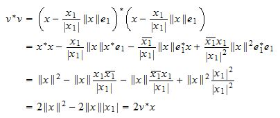 Householder matrix