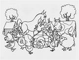 35 Desenhos De Fazenda Fazendinha Para Baixar E Colorir sketch template