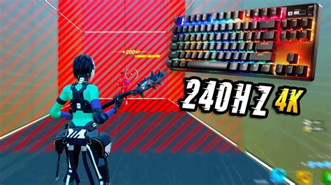 Fortnite Keyboard ASMR 😴 Piece Control 1v1 240 hz Gameplay 📦 - YouTube