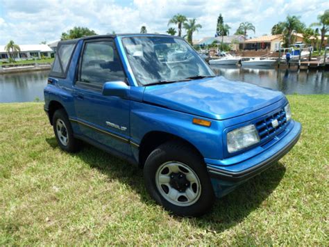 1992 GEO TRACKER 4X4 CONVERTIBLE AUTOMATIC SAME AS SUZUKI SIDEKICK CHEVROLET - Classic Geo ...