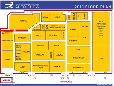 Detroit Auto Show floor map and pdf - The Detroit News