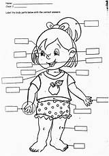Body Parts For Kids Coloring Pages At GetDrawings  Free Download sketch template