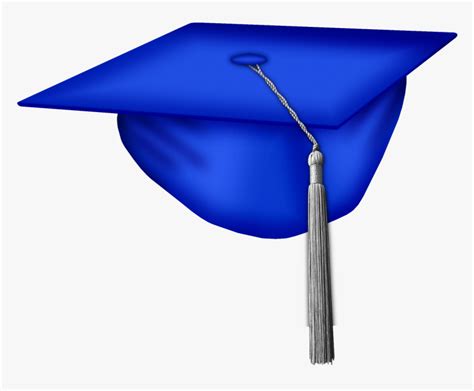 Blue Graduation Hat Png