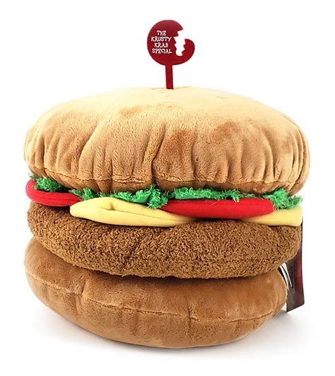 Spongebob Squarepants Universal Studios Parks Plush Krabby Patty Burger – Hedgehogs Corner