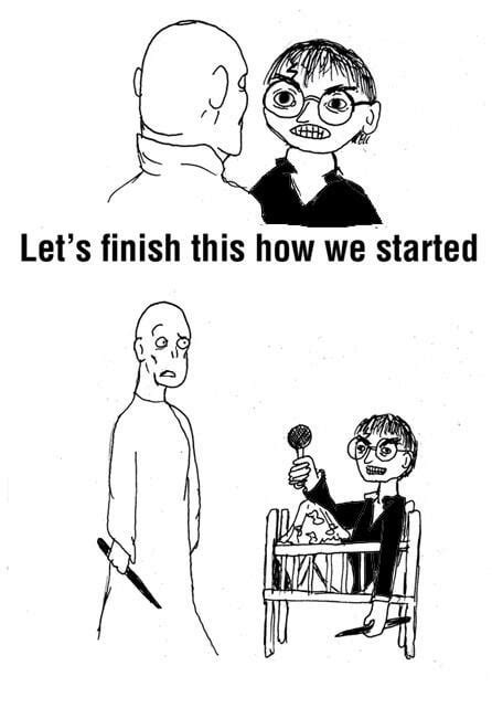 Voldemort Comic : r/harrypotter