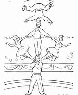 Acrobat Coloring Page sketch template