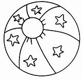 Beach Ball For Kids Coloring Page  Free Printable Pages sketch template