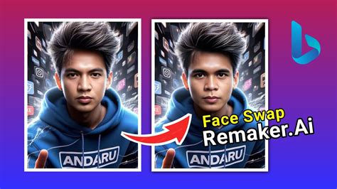 Face Swap Foto hasil Bing menggunakan Remaker AI - YouTube