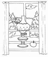 Window coloring pages To Download And Print For Free sketch template