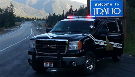 IDAHO STATE POLICE " YOU NEVER KNOW IN IDAHO " | State police, Police ...