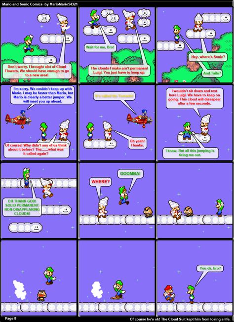 Mario and Sonic Comics Page 8 by MarioMario54321 on DeviantArt