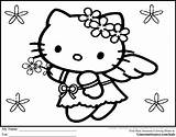 Hello Kitty Valentine Coloring Pages  Free Printable sketch template
